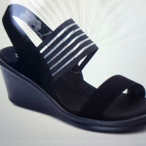 NIB SKECHERS Cali Rumbler Wedge Heel 9.5W-10W